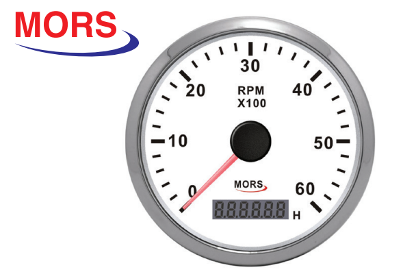 Mors Çalışma Saatli Devir Göstergesi 6000 Rpm