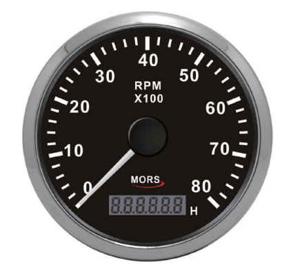 Mors Çalışma Saatli Devir Göstergesi 8000 Rpm