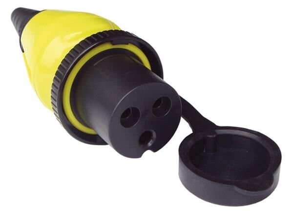 Plug 16A/250Vac (2p/3w) for Power Inlet 16A