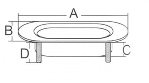 Loça 145x97mm