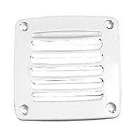 Ventilation Shaft Grilles Cover, 92x92mm, White