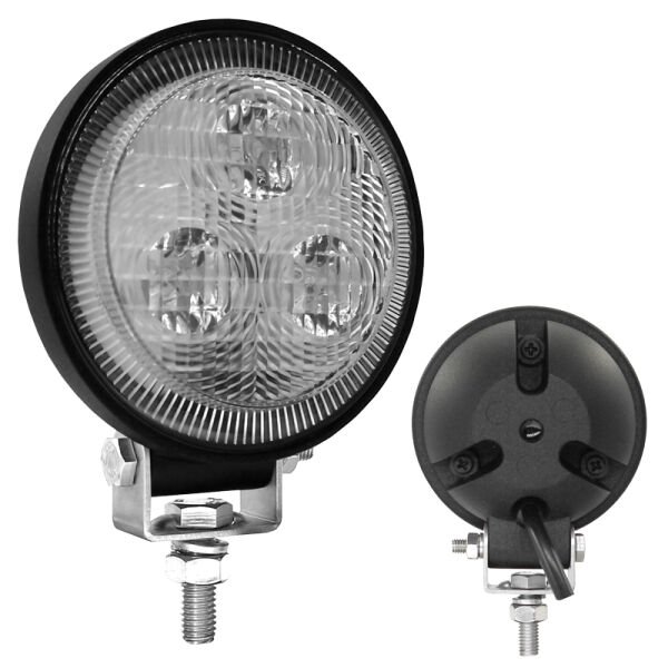 Aqua LED'li Güverte Aydınlatma Lambası Siyah, 9W, 12&24V Multivolt DC