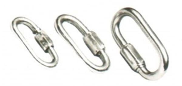 Oval Krom Karabina 12mm