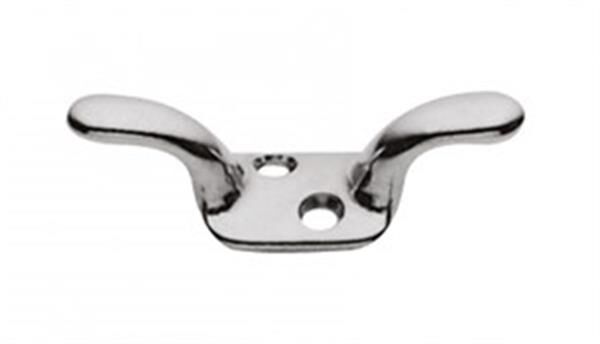 Mini koç boynuzu sarı üzeri kromaj 61x19 mm