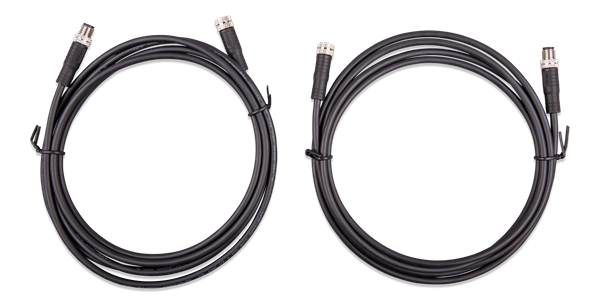 MALE TO FEMALE 3 POLE CABLE 5M (BAG OF 2) (M8)