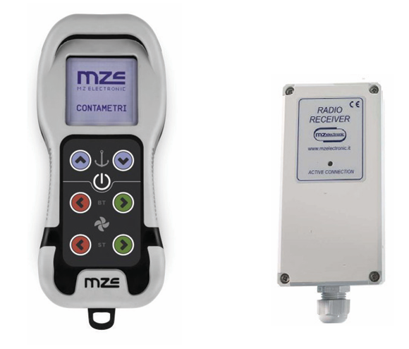 MZ Electronic WHC040 Şarjlı Kablosuz Irgat ve Baş-Kıç Pervane Kumandası