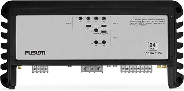 FUSION MARINE 24V 6 KANAL 1500W AMFI SG-24DA61500