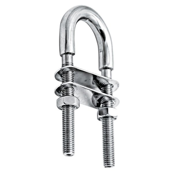 U Mapa, Inox 316, W50mm, L130mm, ø12mm, w/metrik M10