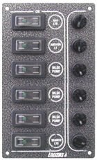 Kontrol Paneli Ultra 'Sp6' 6 Kömür Rengi