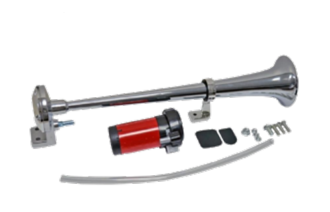 Krom Havalı Korna 12V 45cm