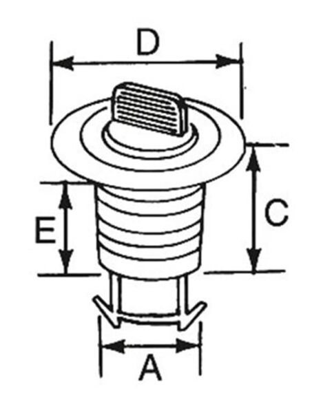 MİÇOZ, O-RİNGLİ. BEYAZ PLASTİK OVAL 54X33MM