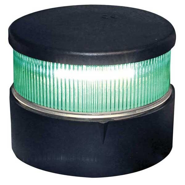 Aqua Signal 34 Serisi 360 Yeşil LED seyir feneri 12/24V Siyah