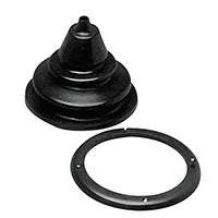 Cable Boot w/Screwed Ring, Ø105mm, cut-out Ø55mm, Black