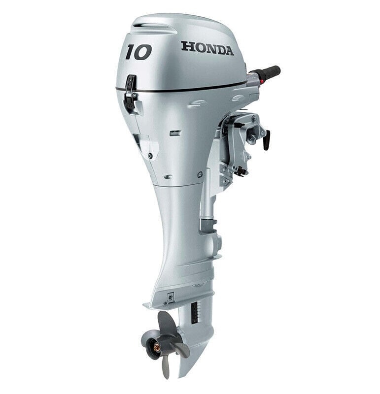 Honda Marine BF 10 DK2 LHSU Marşlı Manuel Dıştan Takma Deniz Motoru Uzun Şaft