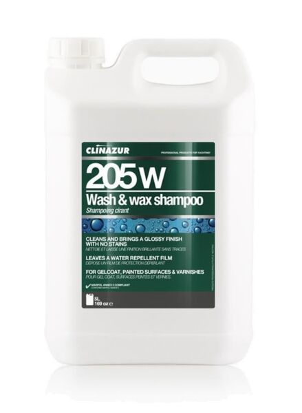Clin Azur -205WW- Yıkama ve Koruma Şampuanı 5 Litre