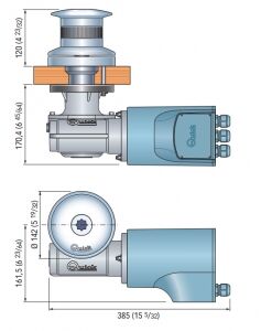 Quick Tumbler Capstan 1500W 12V