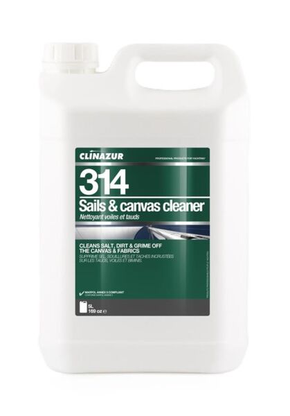 Clin Azur -314- Yelken & Branda Temizleyici 5 Litre