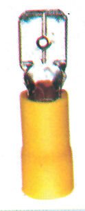Soket-Düz Yüzey Girişli,Sarı, 2,5-6Mm2 25Adet