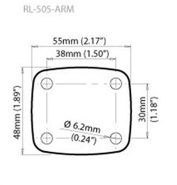 Scanstrut RL-505-ARM Rokk Montaj Plakası