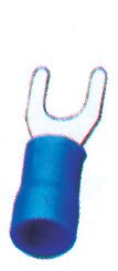 Düz U Yüzey Bağlayıcı,Mavi -5,3Mm2,1-2,5Mm2 40 Adt