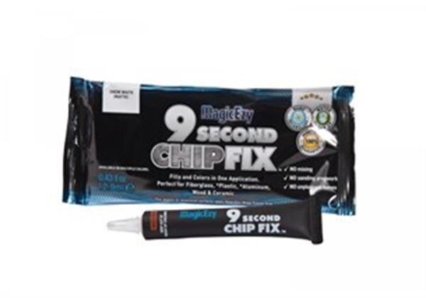 MagicEzy 9 Second Chip Fix Derin Çatlak ve Çizik Tamir Macunu Kar beyaz