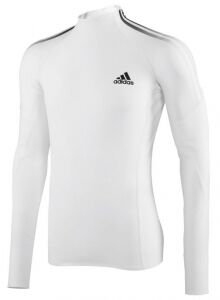 Adidas ASA CL Uzun Kollu Yüksek Yaka Tişört Beyaz S Beden