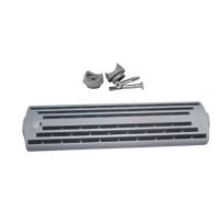 Set Ladder Step w/fittin. f/Ø22mm tube, L.18cm,Grey