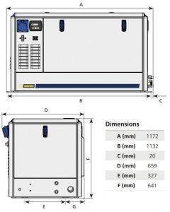 Vetus GLX14SIC 14 kVA jeneratör