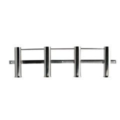 Dörtlü kamış yuvası (yüzey monte), Inox 316, ø42mm L725mm, H197mm